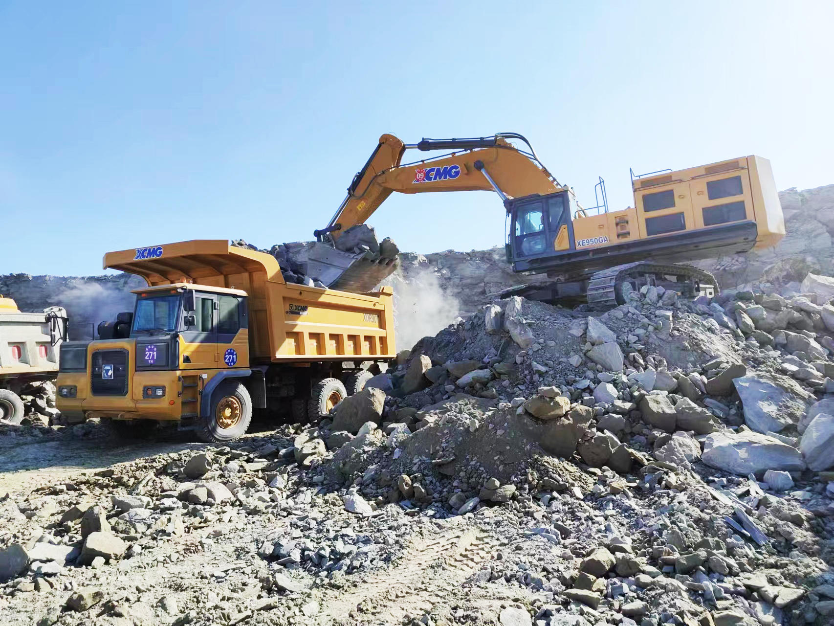 “黃金搭檔”—XE950GA與XDR90完美組合，高效賦能礦山開采
