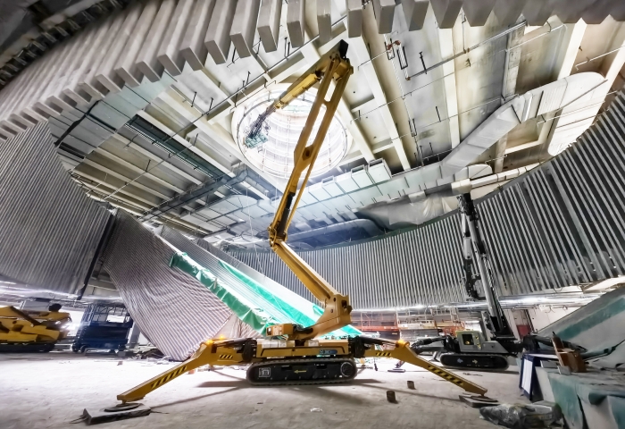 狹窄+跨障？徐工XGA26X-Li“蜘蛛俠”專治難題